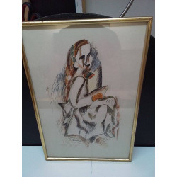CADRE SIGNÉE FEMME