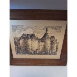 GRAVURE CHÂTEAU 