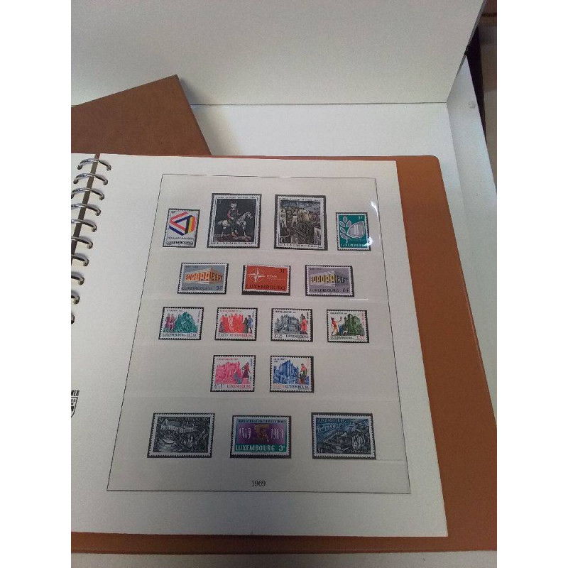 ALBUM TIMBRES LUXEMBOURG 