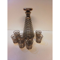 SERVICE  A LIQUEUR ART DECO