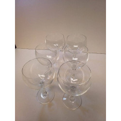 LOT DE 6 VERRES BALLON 