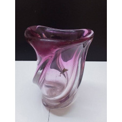 VASE VAL ST LAMBERT 