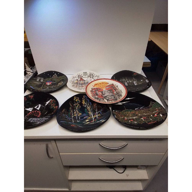 ASSIETTES DÉCORATIVE LONGWY