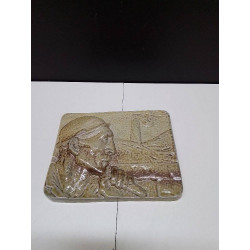 PLAQUE TERRE CUITE MINEUR 