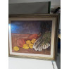 HUILE SUR TOILE NATURE MORTE