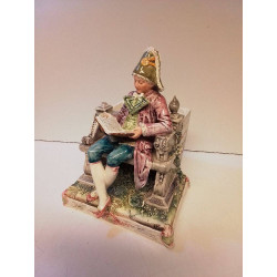 SUJET HOMME EN PORCELAINE 