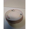 LOT SOUCOUPE VILLEROY ET BOCH MANDARIN 