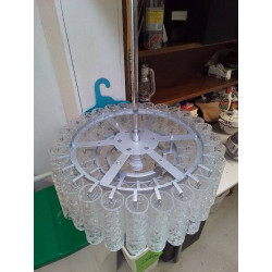 LUSTRE ANNEES 60 DORIA EN VERRE MURANO 