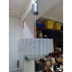 LUSTRE ANNEES 60 DORIA EN VERRE MURANO 