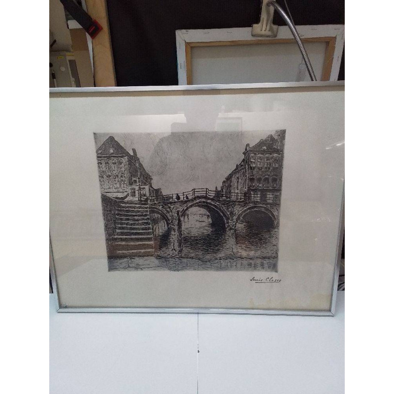 GRAVURE LOUIS CLESSE 