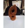 SCULPTURE EN TERRE CUITE SIGNEE 