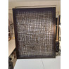 HUILE SUR TOILE CADRILLAGE
