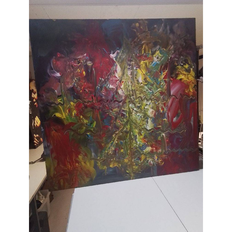 TOILE ABSTRAITE LA PIECE
