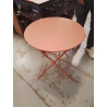 TABLE METAL RONDE PM