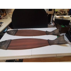 PLAT BOIS FORME POISSON 