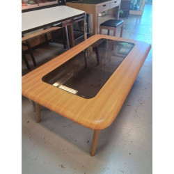 TABLE BASSE MODERNE BOIS ET...
