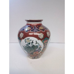 VASE DECO FAISANS 