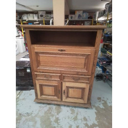 SECRETAIRE 3 PORTES 2 TIROIRS
