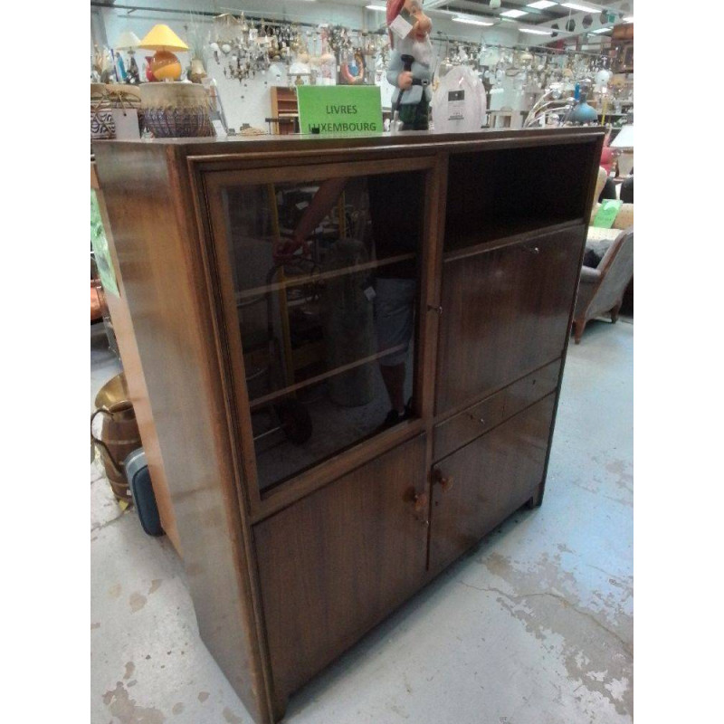 SECRETAIRE 4 PORTES 2 TIROIRS 