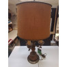 LAMPE A POSER METAL ET BOIS 4 FEUX 