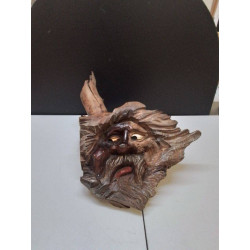 DECORATION BOIS VISAGE 