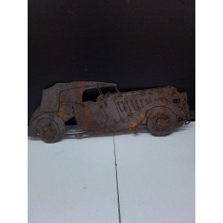 PLAQUE METAL AUTO LA PIECE