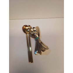 LOT COUVERT METAL DORE