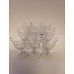LOT DE VERRES 
