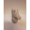 TETE DE CHEVAL EN PLATRE 