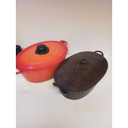COCOTTE EN FONTE LA PIECE