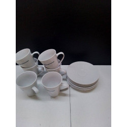 LOT DE 6 TASSES ANGLO...