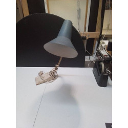 LAMPE A POSER METAL BLEU