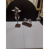 STATUETTE METAL FIN