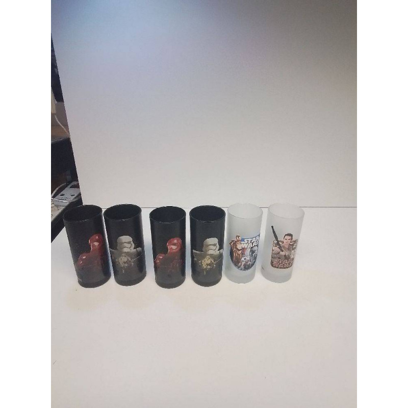 LOT VERRE STAR WARS 