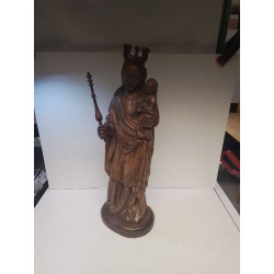 STATUETTE BOIS RELIGIEUSE 