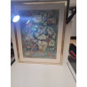GOUACHE MOTIF FLEURS GEORGETTE BELJON 