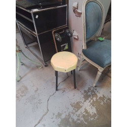 TABOURET PLASTUNIC JAUNE 