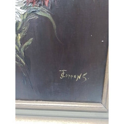 HUILE SUR TOILE REHAUSSER SIGNEE J COPPENS