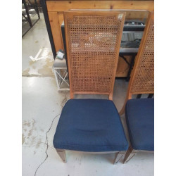 LOT DE 4 CHAISES CANNAGE...
