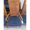 FAUTEUIL CANNAGE ASSISE BLEU 
