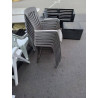 CHAISE JARDIN GRISE
