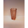 VASE CARRE COULEUR SAUMON