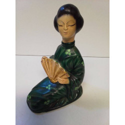 STATUETTE JAPONAISE SIGNÉE 