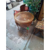 TABLE BASSE CANNELE STYLE LOUIS XV