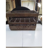 PORTE BOUTEILLES EN BOIS VINTAGE