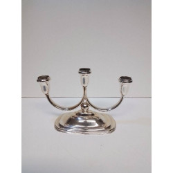 CHANDELIER METAL ARGENTE 