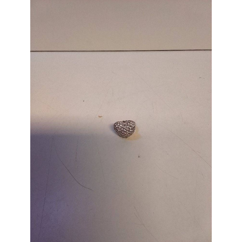 BAGUE ARGENT COEUR