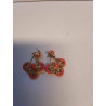 BOUCLE D’OREILLES FRÉDÉRIC ROSSI ROSE