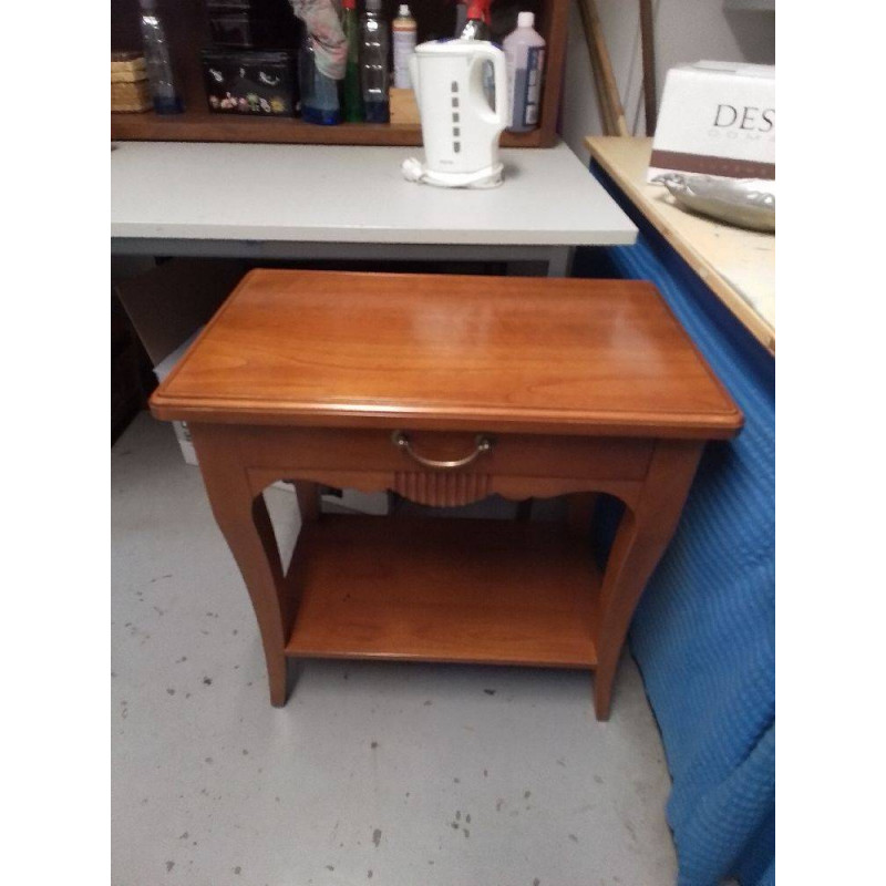 CONSOLE MERISIER 1 TIROIR