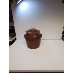 POT COUVERT BRUN